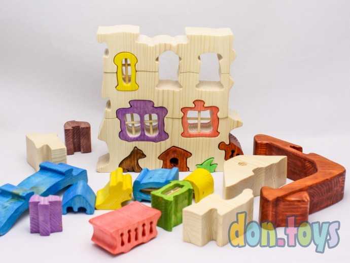 Деревянный конструктор-пазл "Кошкин дом"., фото 33