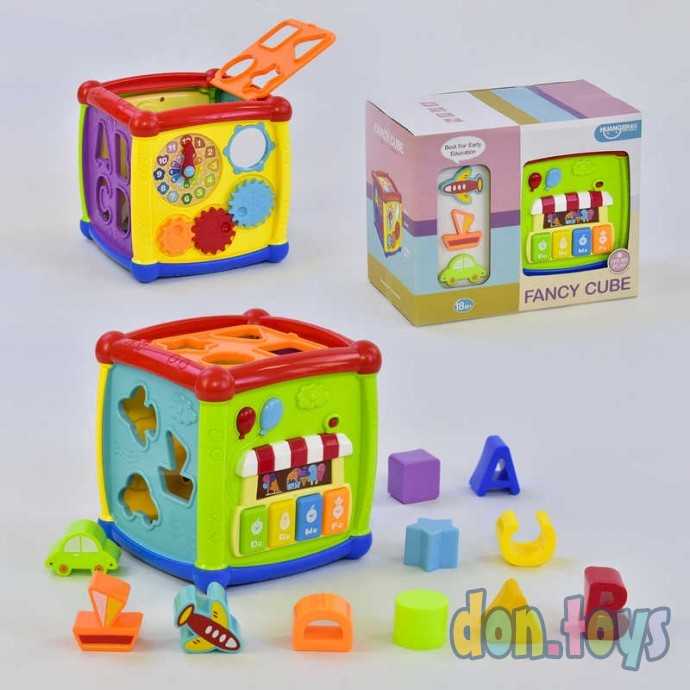 Куб Логический звуковые и световые эффекты, мелодии, арт.НЕ 0520, фото 2