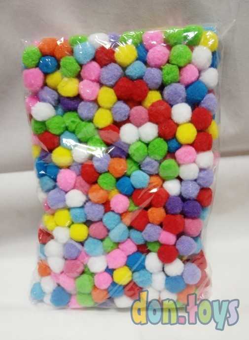 Набор для творчества и развития Хлопковые помпоны (Бомбошки), 500 шт, фото 1