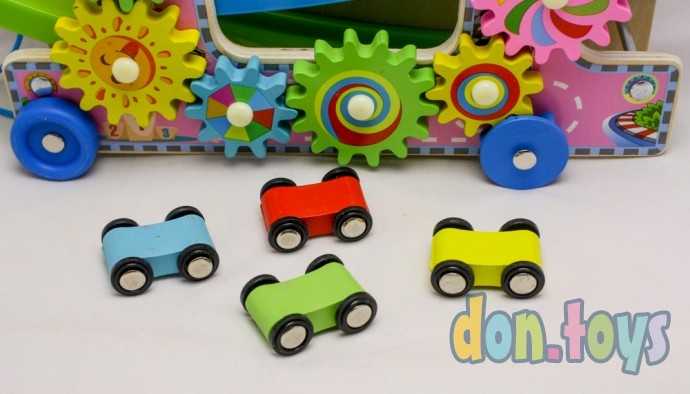 Автотрек 3в1 «Каталка + крутилка + автотрек», арт. 5374999, фото 2