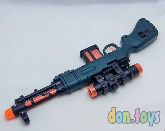 Снайперская винтовка лазер. прицелом свет, звук 2037A, фото 5
