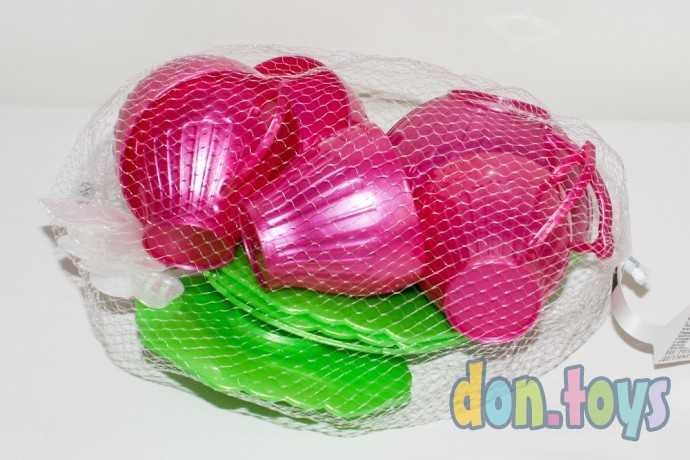 Игровой набор посуды Волшебная Хозяюшка в сетке, фото 3