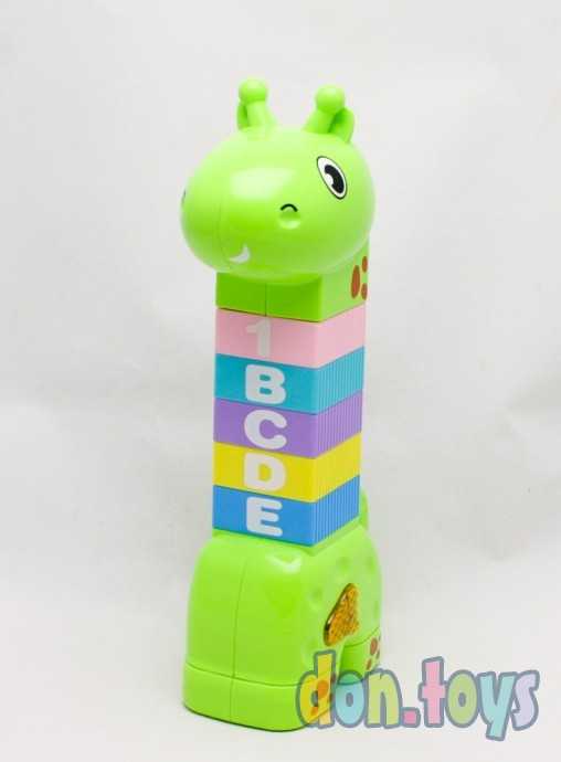 Пирамидка Жираф со светом и звуком (15157), фото 1