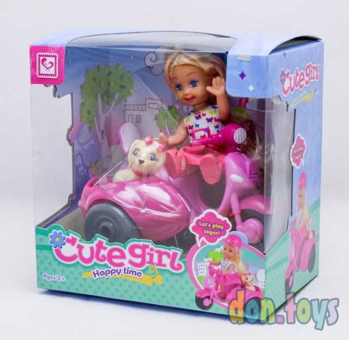 Кукла с мотоциклом и собачкой, арт. К 899-15, фото 5