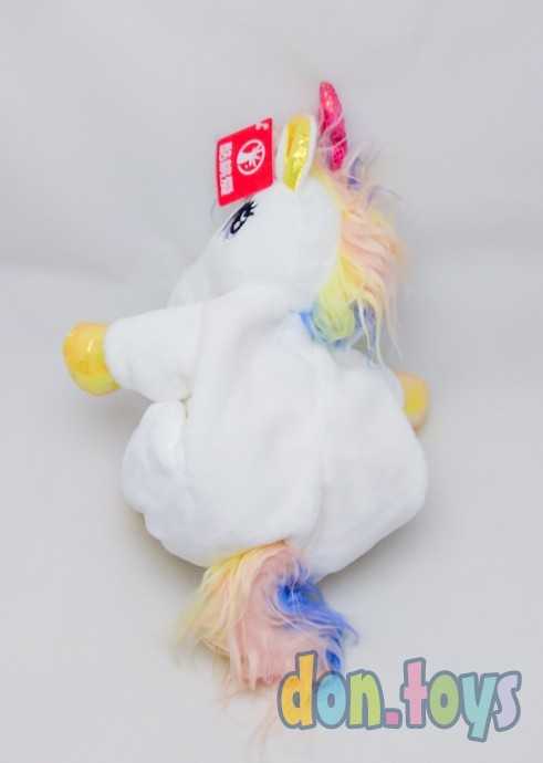 Мягкая Кукла-перчатка Единорог с ногами, арт. 02847, фото 9