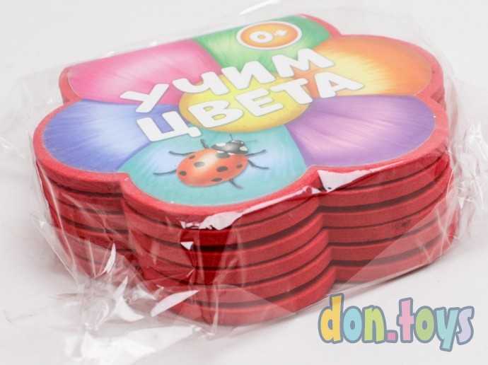 Мягкая книга EVA «Учим цвета», 12 стр., арт. 2303621, фото 3