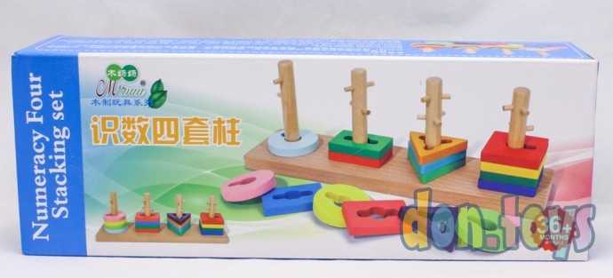 Логическая игра Пирамидка сортер, арт.30322, фото 6