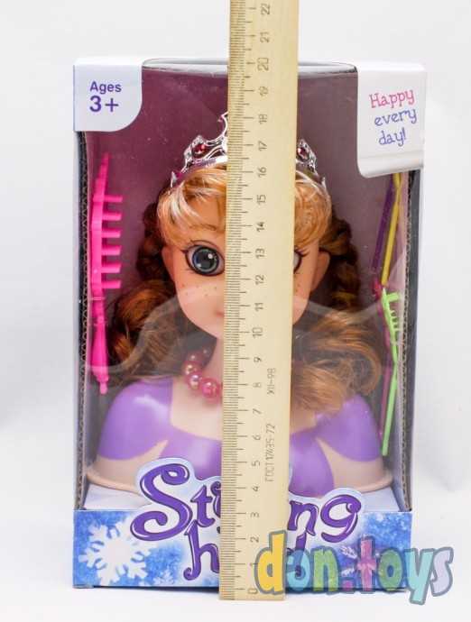 Голова куклы для создания причесок с аксессуарами, арт. B1707114, фото 2