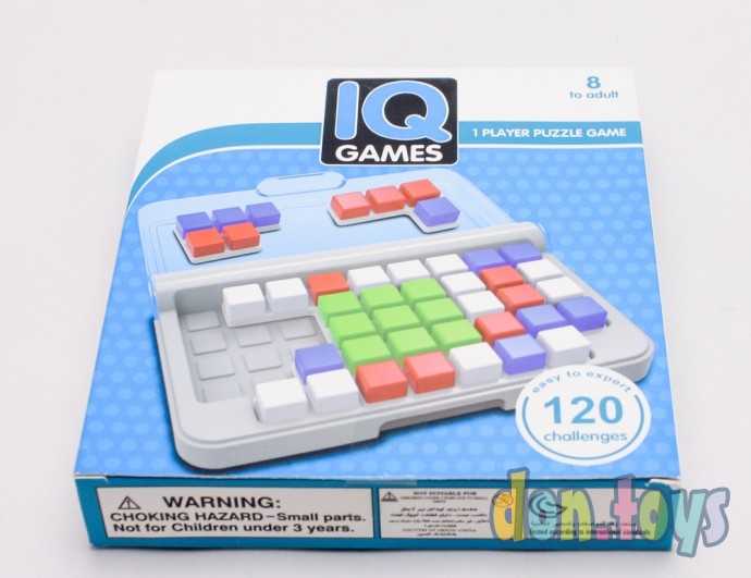 Игра головоломка "IQ-Games", Квадраты, 120 испытаний, арт. 1837717, фото 4