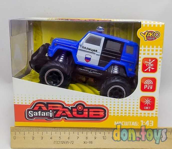 Машинка на р/управлении Внедорожник полиция, 12 см, арт.M6486, фото 4