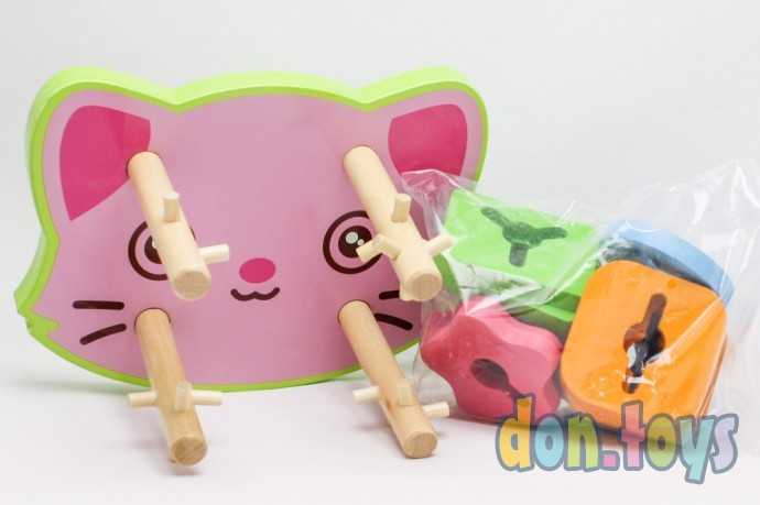 Деревянный логический сортер Кошечка, 31462, фото 8