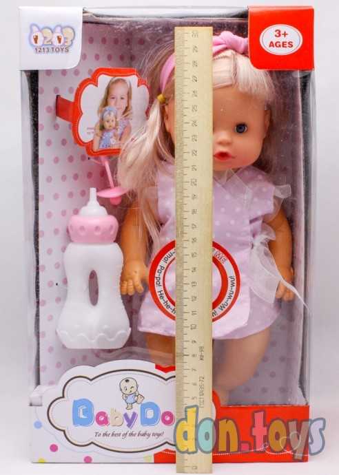 Кукла функциональная, пьет, писает, бутылка, звук, арт. 351, фото 3