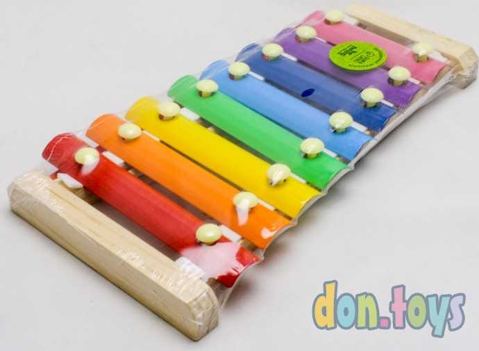 Игрушка музыкальная Металлофон, 8 тонов, арт. 454310, фото 4