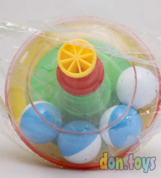 Юла с шариками диаметр - 14 см, фото 2