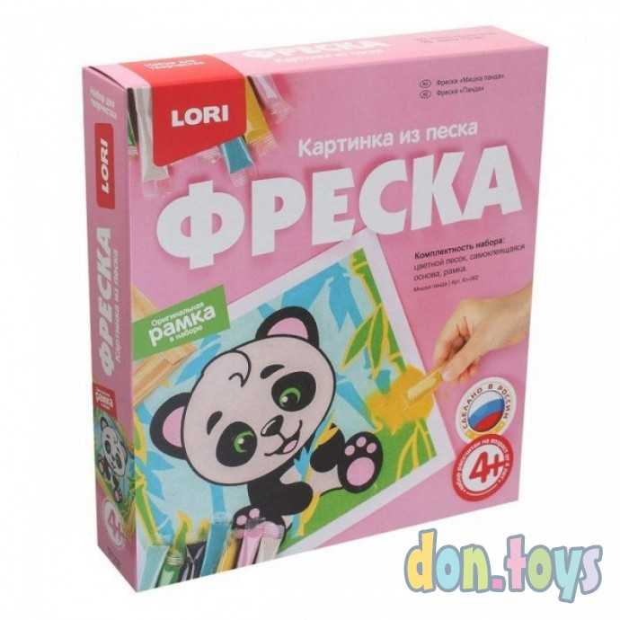 Фреска. Картина из песка "Мишка панда", арт. Кп-062, фото 3