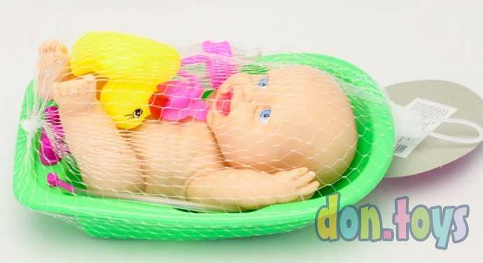 Пупс в ванночке с аксессуарами, фото 4