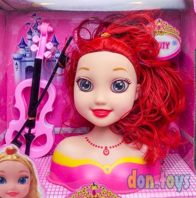 Манекен для создания причесок Скрипка, расческа, арт. 6601C, фото 2