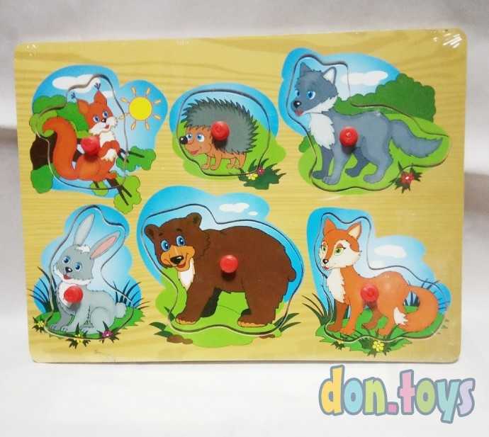 Деревянная Рамка-вкладыш. В ЛЕСУ, арт. П-1024, фото 1