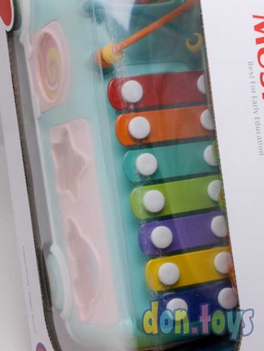 Автобус развивающий с сортером и ксилофоном, арт. 8019, фото 5