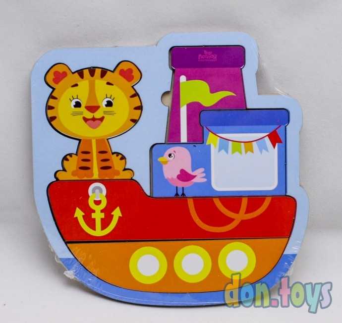 Головоломка пазл "Кораблик" для самых маленьких, арт. 4276051, фото 1