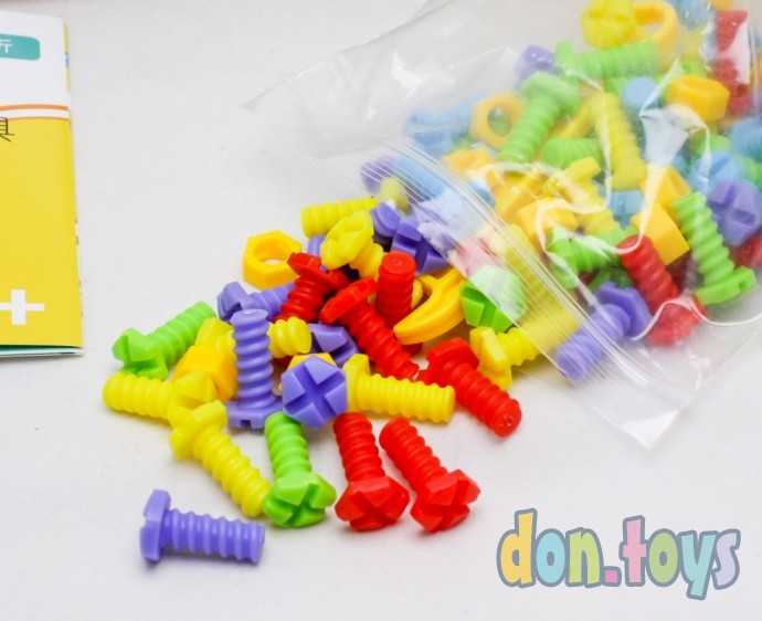 Деревянный конструктор Техник на шурупах, фото 8