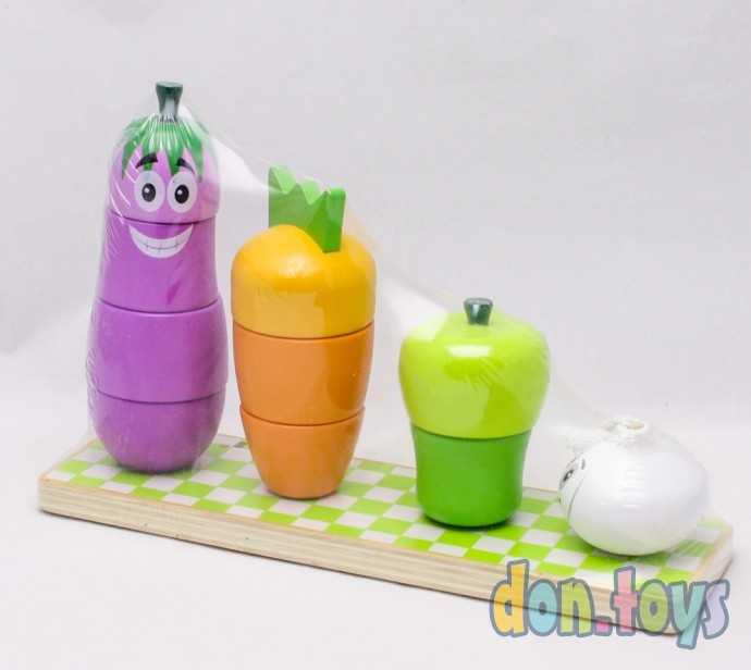 Деревянная Логическая пирамидка, арт. M 02953, фото 8