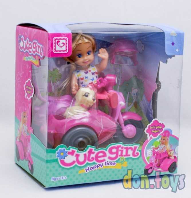 Кукла с мотоциклом и собачкой, арт. К 899-15, фото 4