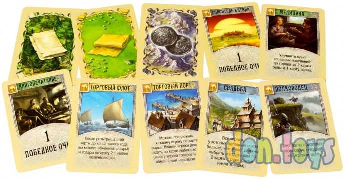 Настольная игра Колонизаторы Catan : Города и рыцари (4-е рус. изд.), арт.181900, фото 4