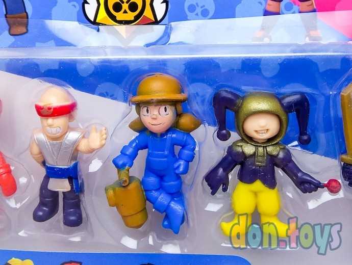 Набор фигурок Герои Бравл Старс (Brawl Stars), 8 шт., арт. 21328, фото 3