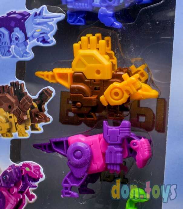 Набор роботов «Динозавры», 5 предметов, собираются в 1 робота, арт. 6831456, фото 5