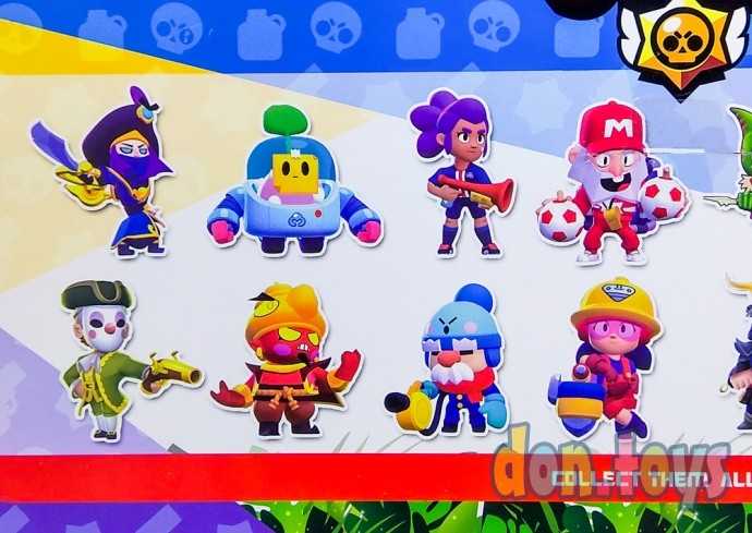 Набор фигурок Герои Бравл Старс (Brawl Stars), 8 шт., арт. 21328, фото 6