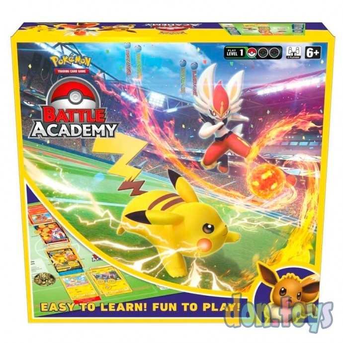 Настольная игра Pokemon: Battle Academy (Cinderace V, Pikachu V & Eevee V), арт. 290-80906, фото 1