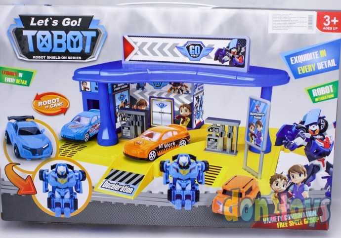 Гараж арт. 8614 "ТОБОТ" 1 трансформер + 1 машинка,, фото 5