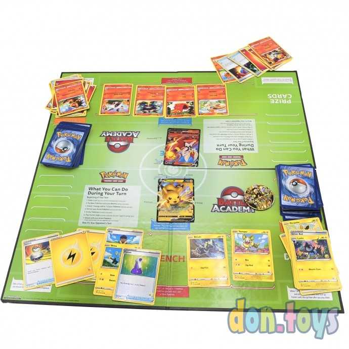 Настольная игра Pokemon: Battle Academy (Cinderace V, Pikachu V & Eevee V), арт. 290-80906, фото 2