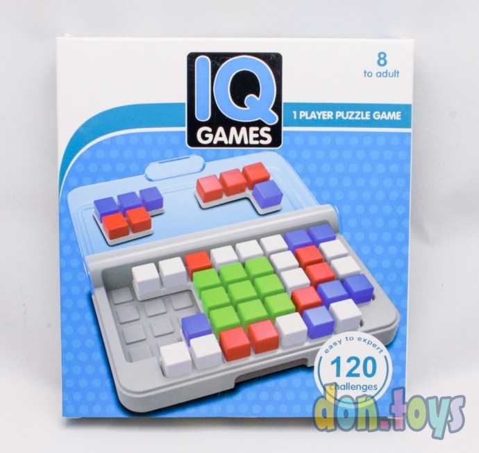 Игра головоломка "IQ-Games", Квадраты, 120 испытаний, арт. 1837717, фото 1