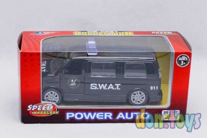 Машинка металлич. инерционная Полиция, арт. 819UW, фото 4