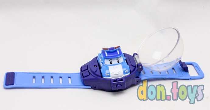 АКЦИЯ 20% скидки Детские часы с машинкой на радиоуправлении Poli, арт. 7776, фото 6