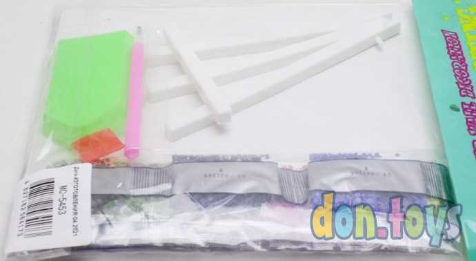 Алмазная мозаика Красивая птица, на картоне, арт.5453, фото 4