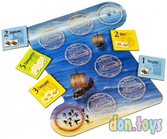 Настольная игра Колонизаторы Catan : Города и рыцари (4-е рус. изд.), арт.181900, фото 3