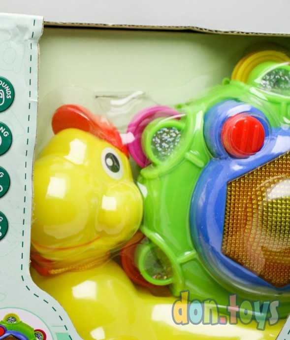 Каталка Улитка на веревочке, свет, мелодии, арт. WD 3649, фото 6