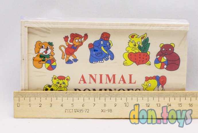 Деревянная настольная игра Домино, арт. С 30353, фото 2