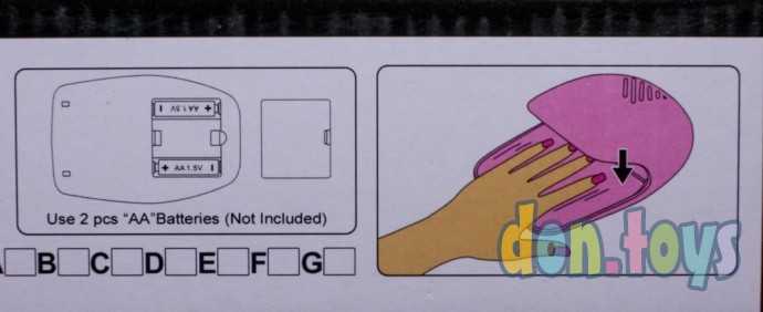 Набор для маникюра с лампой, арт. 21908, фото 4