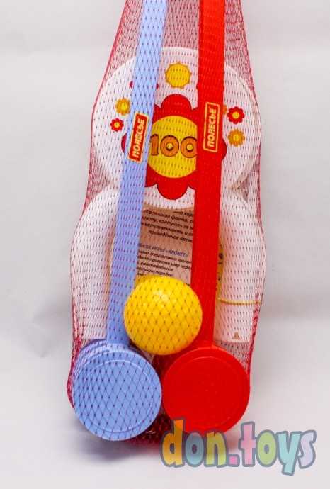 Набор игровой Крокет, 6 элементов, арт. 53442, фото 6