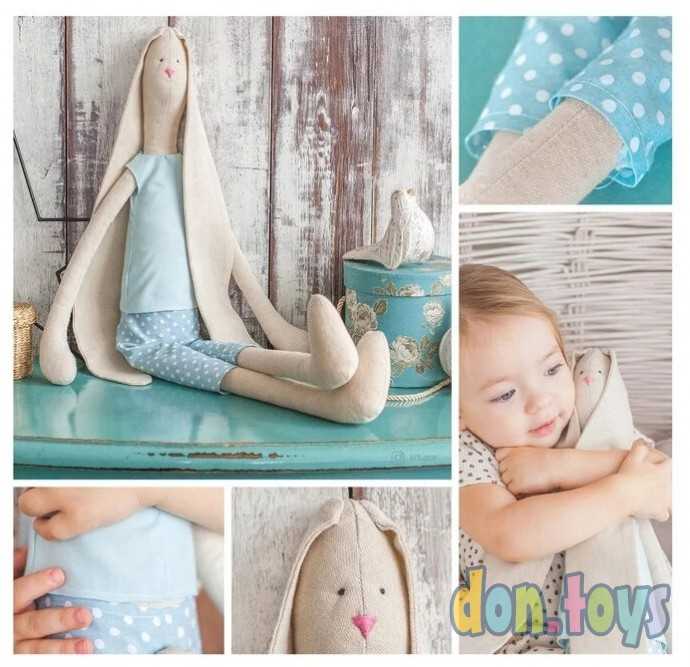 Мягкая зайка «Ноэль», набор для шитья 21 × 0,5 × 29,7 см, арт. 4762253, фото 1