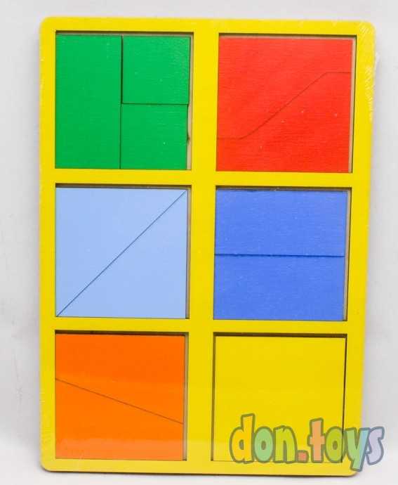 «Сложи квадрат» Б.П.Никитин, 1 уровень (мини), арт. 1187575, фото 1