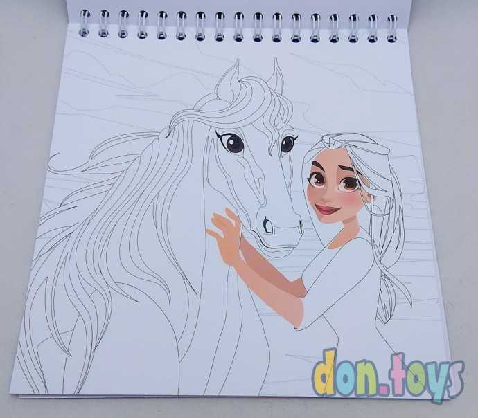 Блокнот дизайнерский с трафаретами Сказочная лошадка, арт. 16623, фото 7