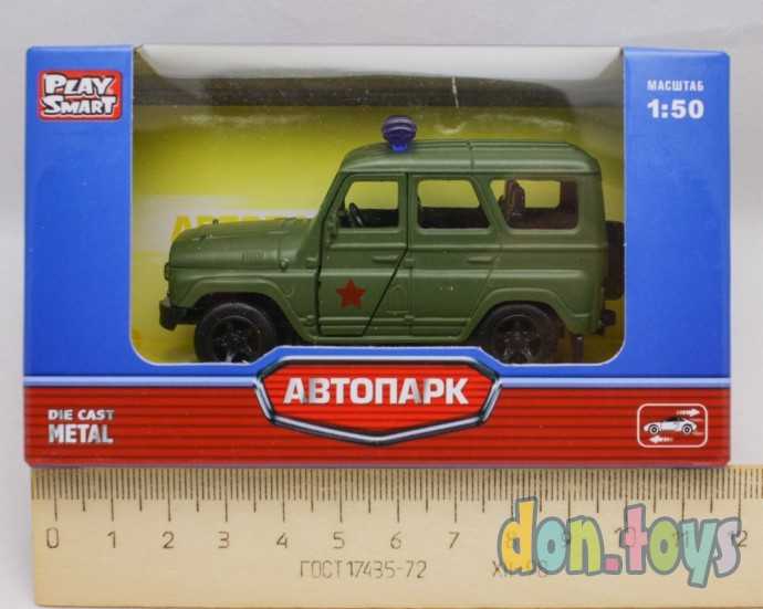 Машина металлическая модельная УАЗ, арт. 6401F, фото 1