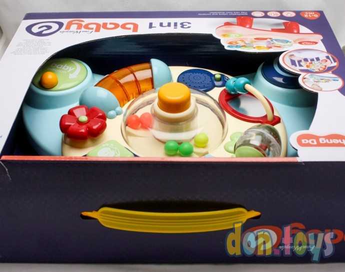 Детский развивающий столик 3 в 1 свет, звук, арт. 898-2100, фото 7