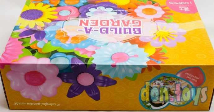 Конструктор Цветочный сад, Buld-a-Garden, 109 деталей, фото 5