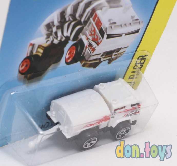 Машинка белая гнущаяся "Kutch Whells" для треков и паркингов "Kutch Whells", фото 2